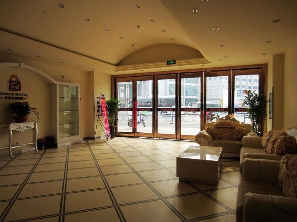 Hanmu Chain Hotel Nantong Haoxi Road Bagian luar foto