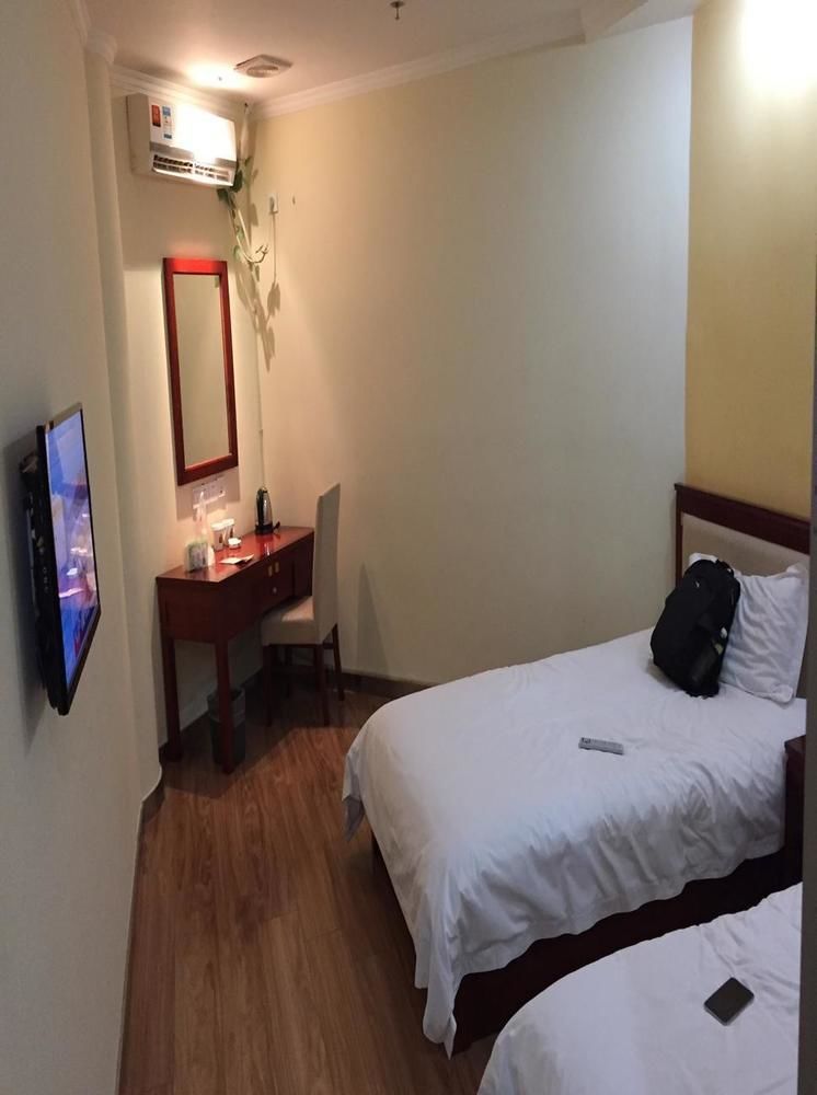Hanmu Chain Hotel Nantong Haoxi Road Bagian luar foto