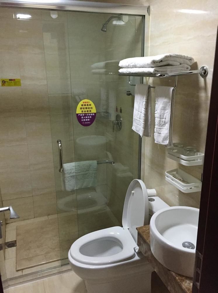 Hanmu Chain Hotel Nantong Haoxi Road Bagian luar foto