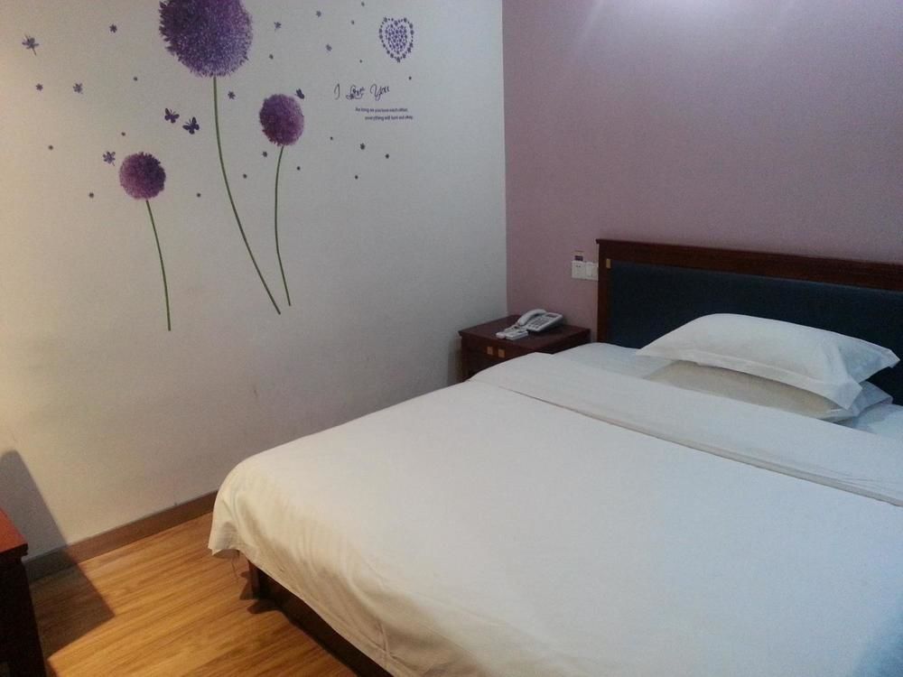 Hanmu Chain Hotel Nantong Haoxi Road Bagian luar foto