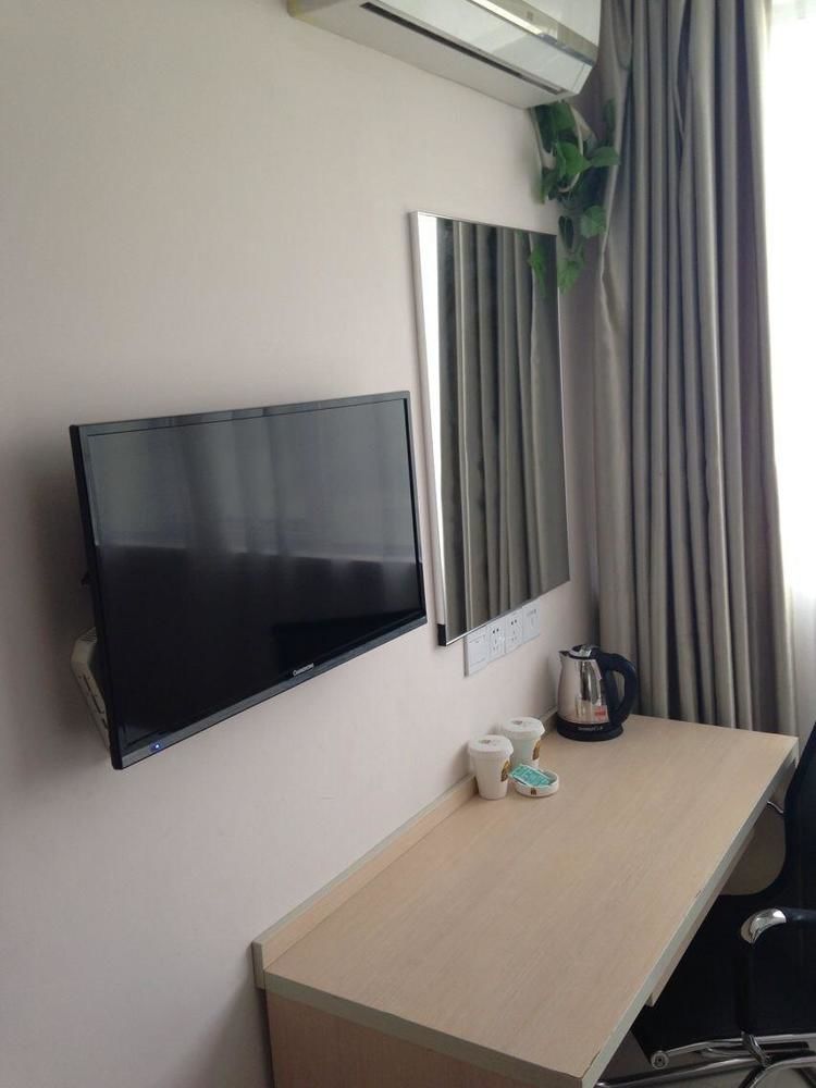 Hanmu Chain Hotel Nantong Haoxi Road Bagian luar foto
