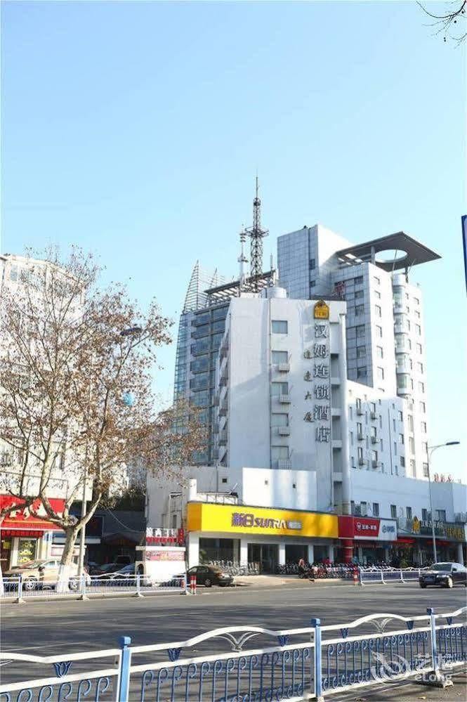 Hanmu Chain Hotel Nantong Haoxi Road Bagian luar foto