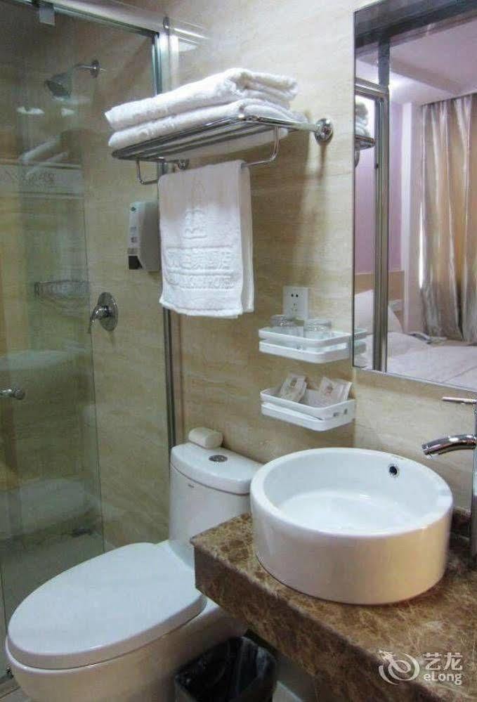Hanmu Chain Hotel Nantong Haoxi Road Bagian luar foto