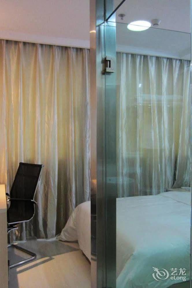 Hanmu Chain Hotel Nantong Haoxi Road Bagian luar foto