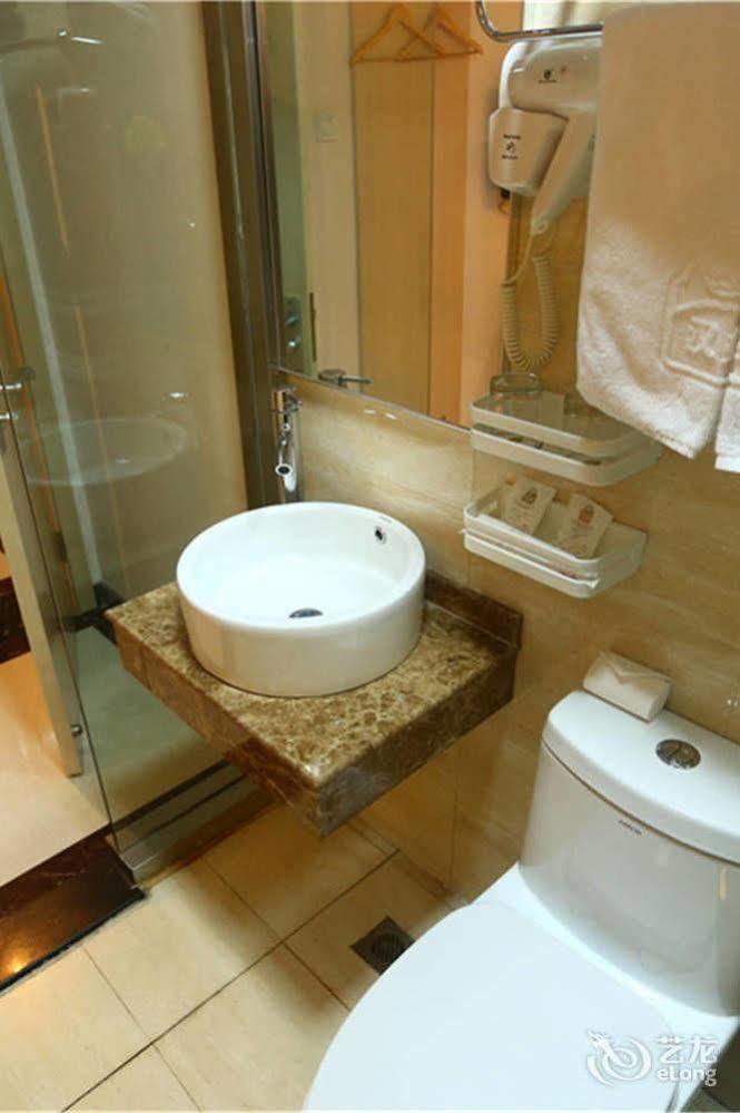 Hanmu Chain Hotel Nantong Haoxi Road Bagian luar foto
